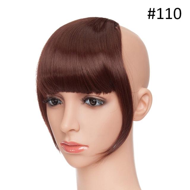 Blunt Clip-In Bangs Hairpiece
