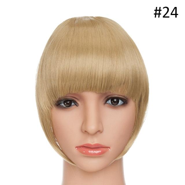 Blunt Clip-In Bangs Hairpiece