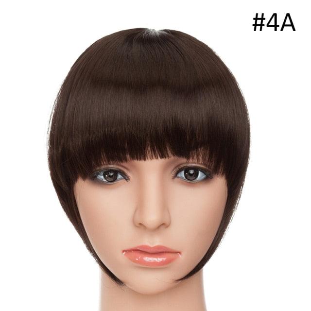 Blunt Clip-In Bangs Hairpiece