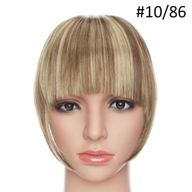 Blunt Clip-In Bangs Hairpiece