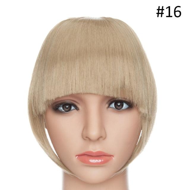 Blunt Clip-In Bangs Hairpiece