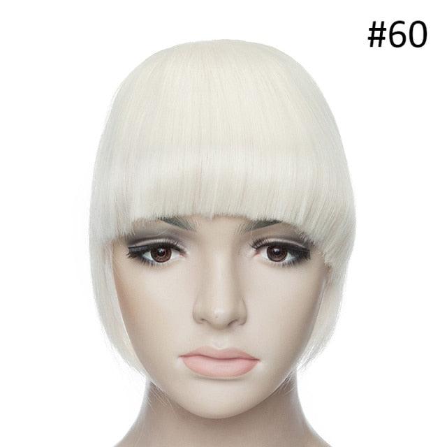 Blunt Clip-In Bangs Hairpiece