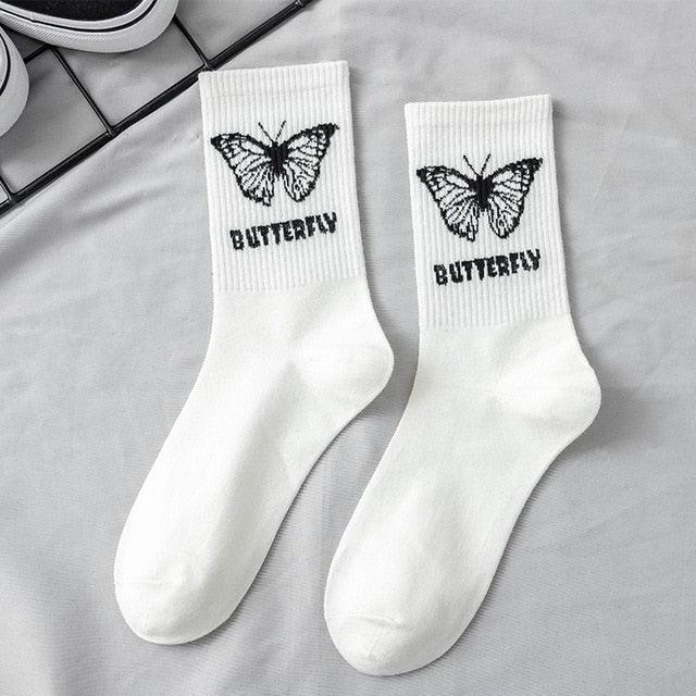 Harajuku Street Graphic Crew Socks