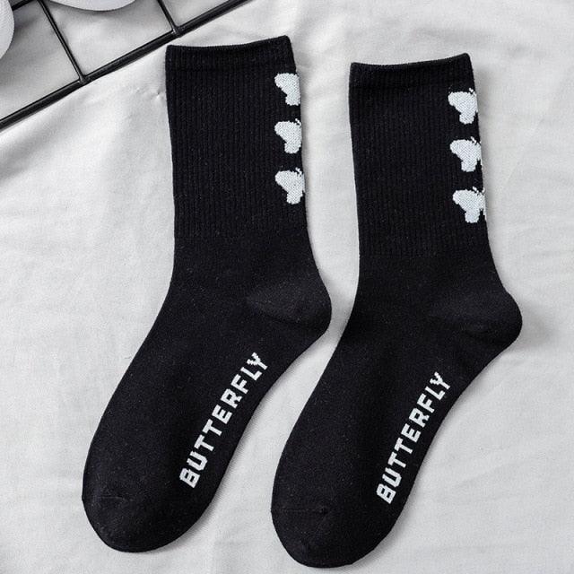 Harajuku Street Graphic Crew Socks