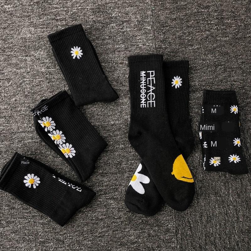 Harajuku Street Graphic Crew Socks