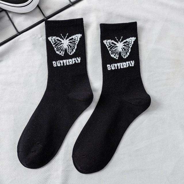 Harajuku Street Graphic Crew Socks