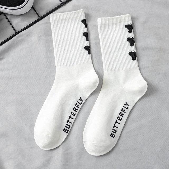 Harajuku Street Graphic Crew Socks