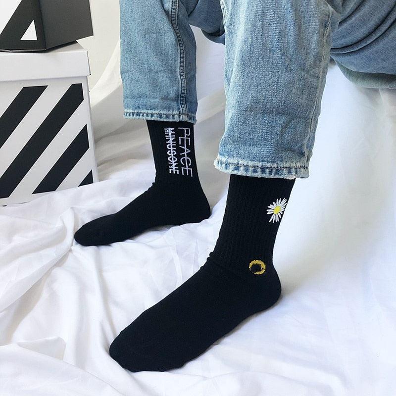 Harajuku Street Graphic Crew Socks