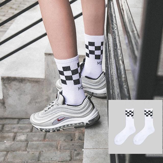 Harajuku Street Graphic Crew Socks