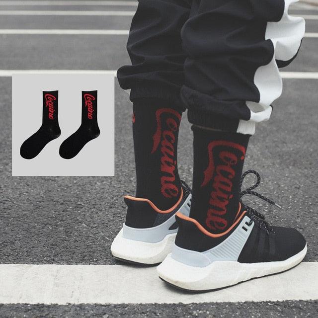 Harajuku Street Graphic Crew Socks