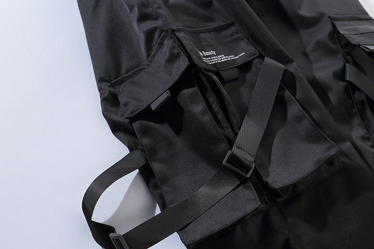 YE2032 Matte Black Joggers